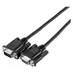 Exertis Connect SVGA Monitorkabel "Eco", 15pol HD D-Sub St./Bu., 2,0 m, schwarz Preisgünstiges Monitorkabel für Stan (1....