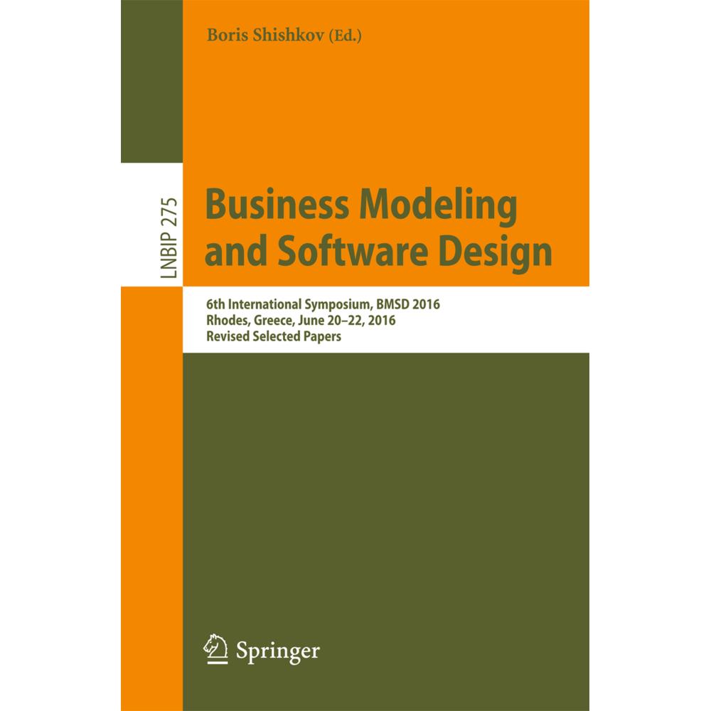 Business Modeling and Software Design, Fachbücher