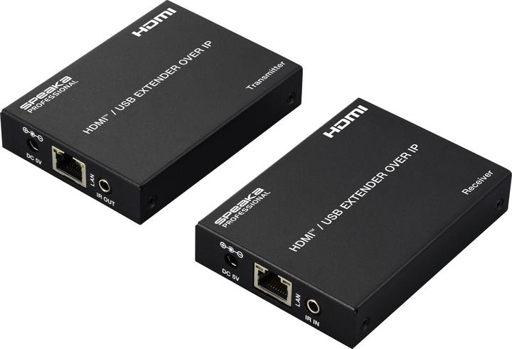 SpeaKa Professional SP-HDE-350 HDMI® HDMI Extender über Netzwerkkabel RJ45