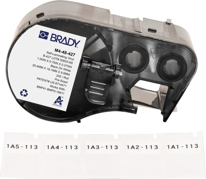 Image du produit Brady Étiquettes rondes en vinyle