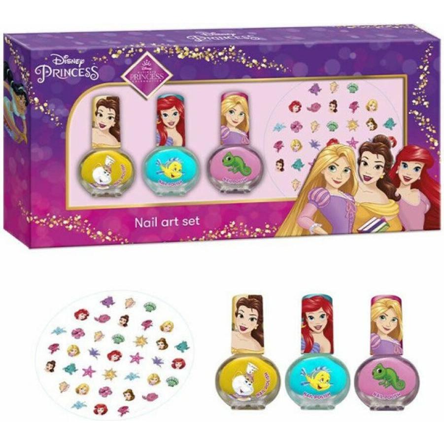Thumbnail - Cartoon Disney Princess Nail Set - Pack of 4