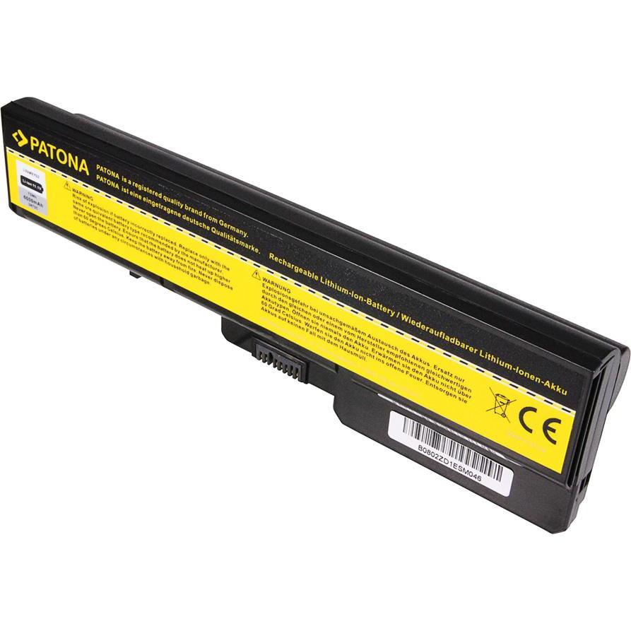 Patona 2473 (6600 mAh), Notebook Akku, Gelb, Schwarz