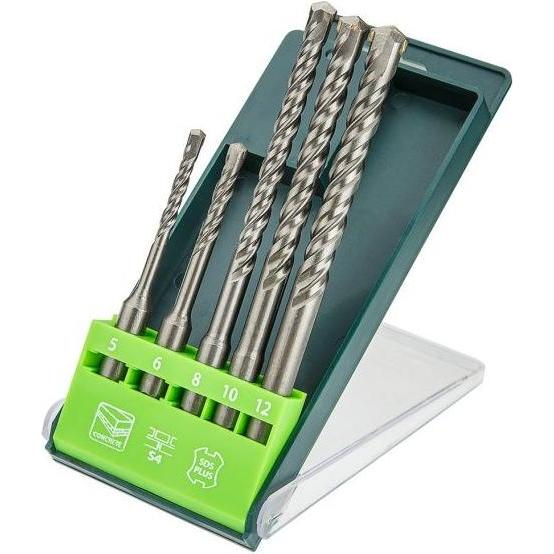 Verto, Bohrereinsatz, drill for concrete SDS + 5 6 10 12 8mm 5pcs. (60H685) (5, 6, 8, 10, 12 mm)