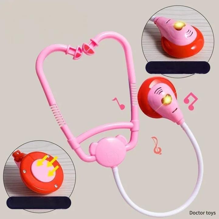 Image du produit Activity Board Mallette de médecin pour enfants, mallette de médecin jouet avec stéthoscope