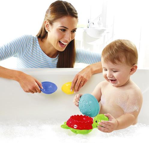 Produktbild Fisher-Price Stack & Strain Badeschildkröte