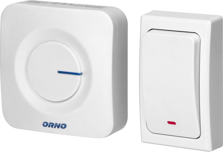 Produktbild Orno ONDO AC batterielose Funk-Türklingel, weiss