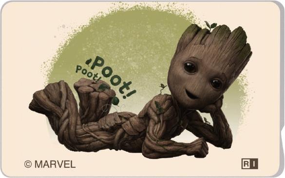 Produktbild Disney Marvel Groot IC-Kartensticker