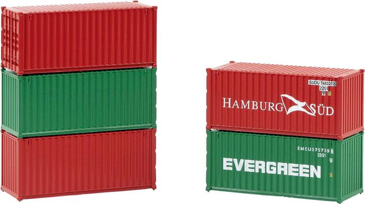 Produktbild Faller 20' Container 5er-Set
