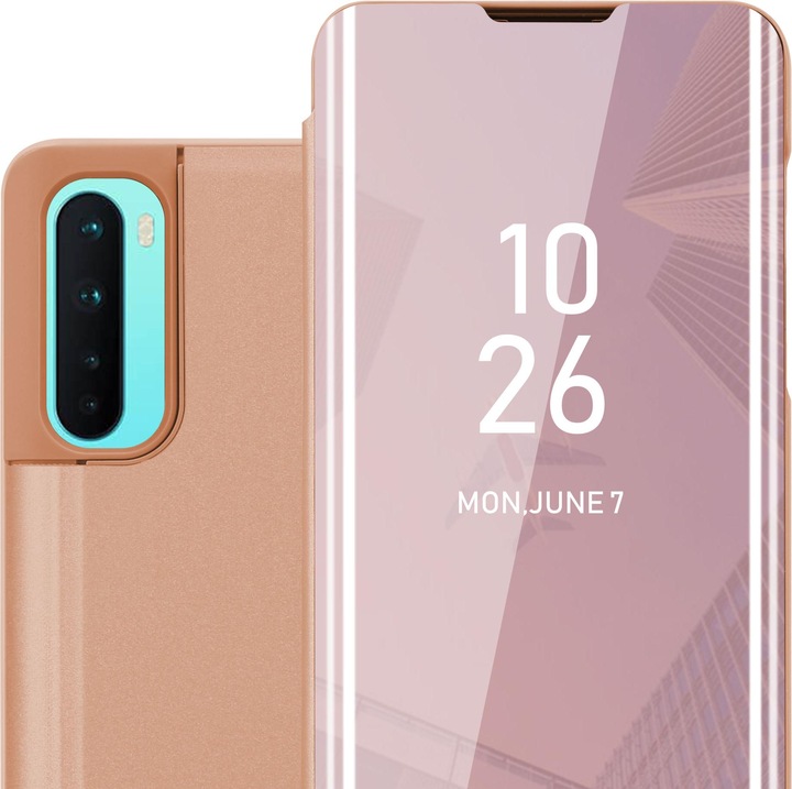 Immagine prodotto Cadorabo Copertina per specchietto retrovisore Smart View a libro (OnePlus Nord)
