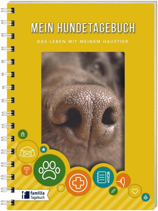 Actual product image Mein Hundetagebuch (German, Familia publishing house, 2016)