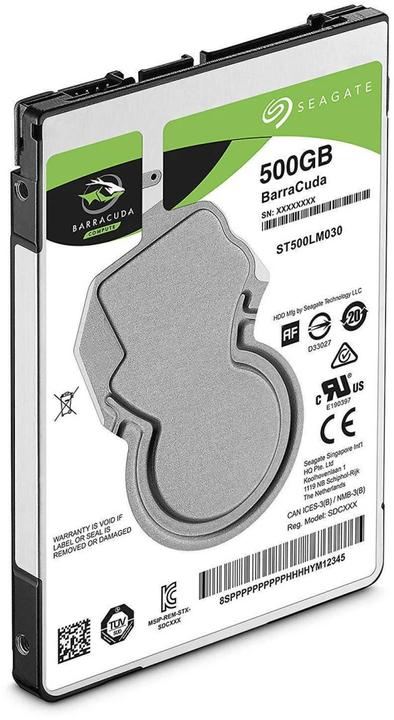 Produktbild Seagate BarraCuda (0.50 TB, 2.5")