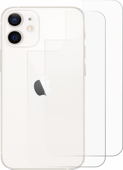 Produktbild ScreenLeaf Schutzfolie nachhaltiger Displayschutz Displayschutzfolie Folie Klar Transparent (2 Stk., Apple iPhone 12 mini)