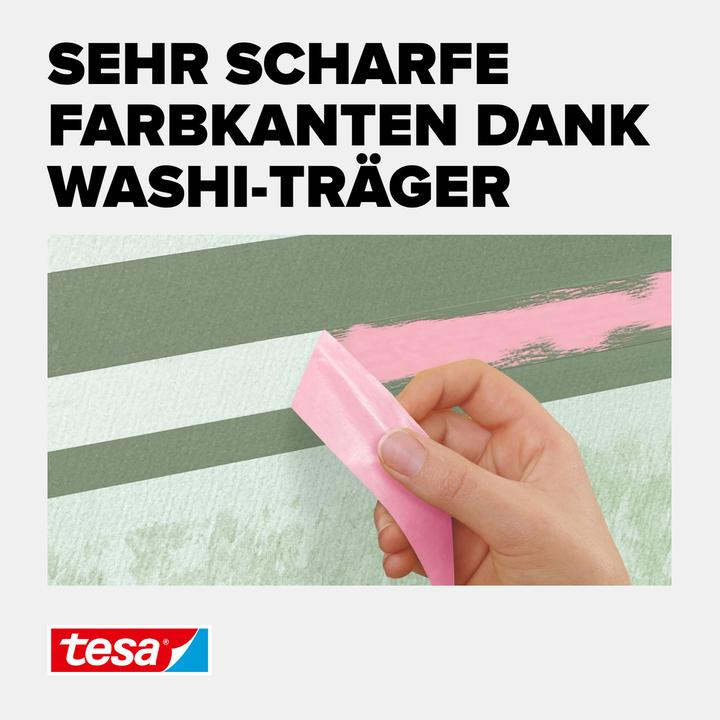 Produktbild tesa Malerkrepp SENSITIVE, Malerband für empfindliche Oberflächen (25 mm)
