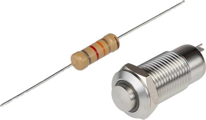 Immagine prodotto RS PRO 12mmStainless,Red,Ring,Ltch,230V