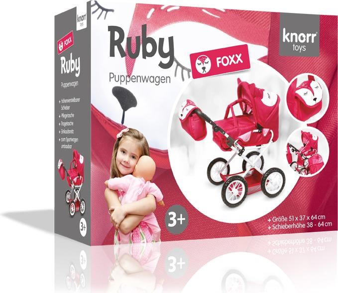 Image du produit Knorrtoys Poussette de poupée Ruby - "Foxx
