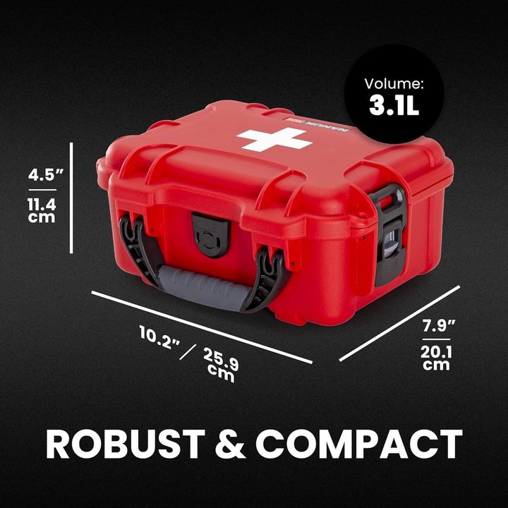 Produktbild Nanuk Kunststoffkoffer 904 - leer Erste-Hilfe (Fotokoffer, 3.10 l)