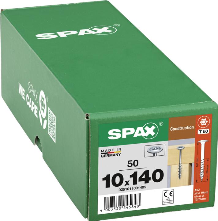 Produktbild Spax Holzbauschrauben (50 Schrauben pro Stück)