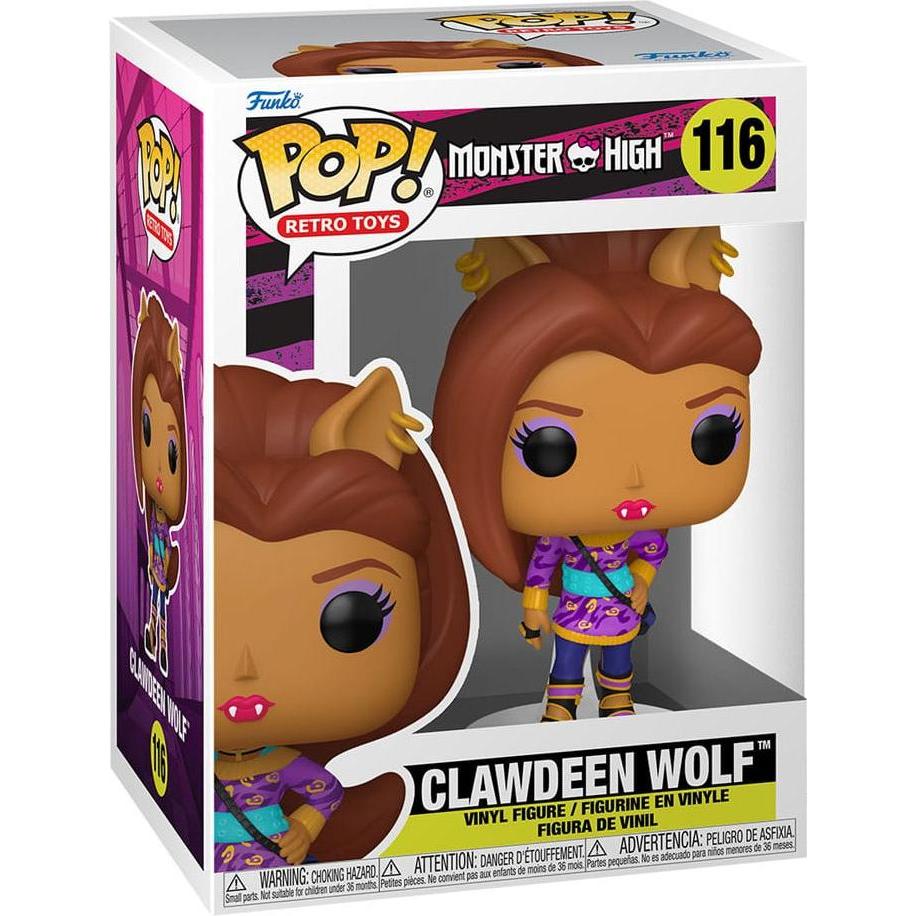 Thumbnail - Funko Monster High POP! Vinyl Figur Clawdeen 9 cm