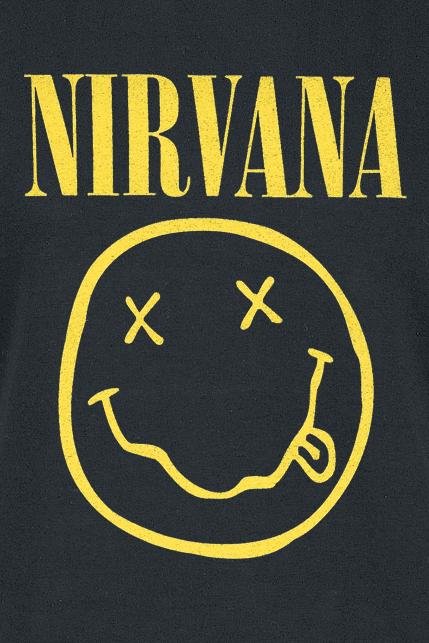 Actual product image Nirvana Smiling Face Logo (XXL)