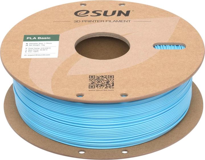 Immagine prodotto eSUN PLA Basic Sky Blau Filament 1.75mm 1Kg (PLA, 1.75 mm, 1000 g, Blu)