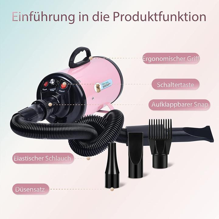 Actual product image Xkiss Dog dryer 2800W