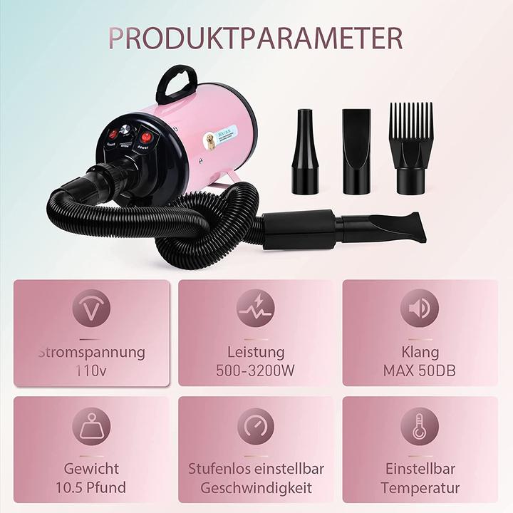 Actual product image Xkiss Dog dryer 2800W