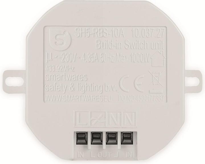 Actual product image Smartwares Wireless wall switch set