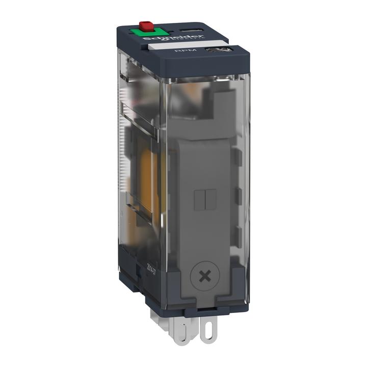Produktbild Schneider Electric Leistungsrelais RPM, 1 W, 15 A, 12 VDC, RPM12JD