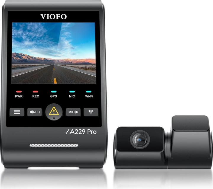 Image du produit Viofo A229 Pro Tele (Récepteur GPS, 4K)