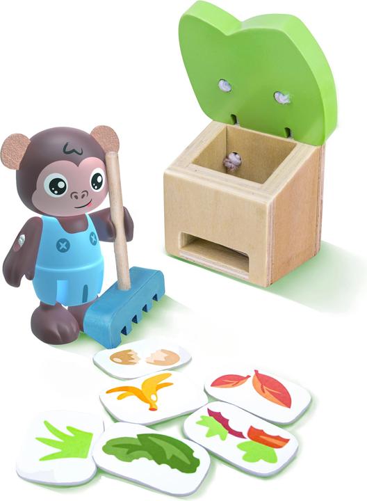 Actual product image Hape Organic Greenhouse Play Figure Set