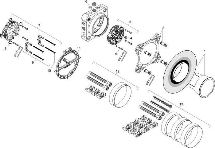 Produktbild Magni hansgrohe Grundkörper iBox universal 2 Rp 1/2, DN 15