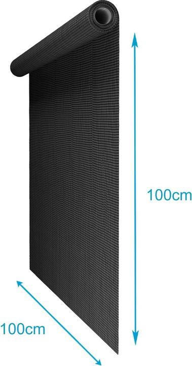Actual product image Intirilife Fly Net in Black Width 100cm (100 x 100 cm)