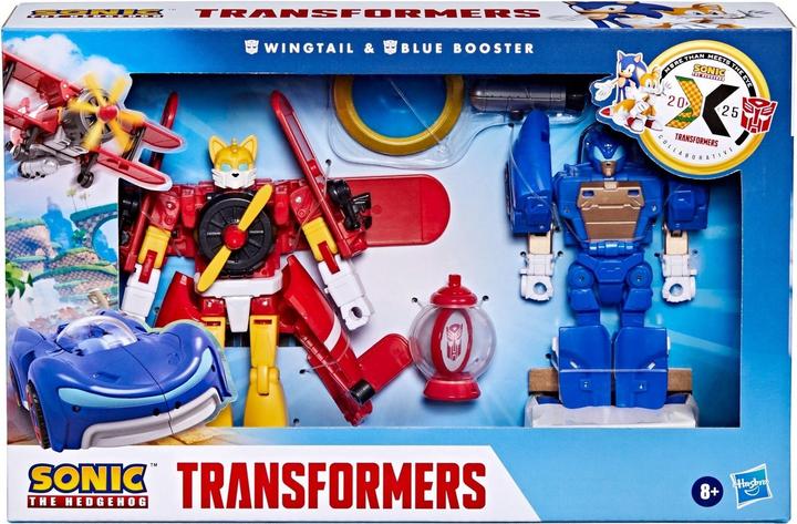 Image du produit Transformers Sonic the Hedgehog x Wingtail et Blue Booster