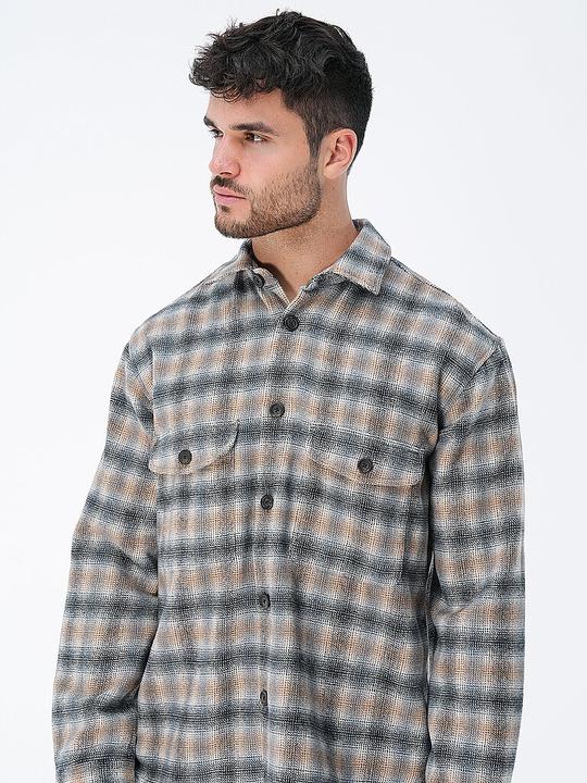 Image du produit Selected Slhmason-Bax Check Overshirt Ls W (L)