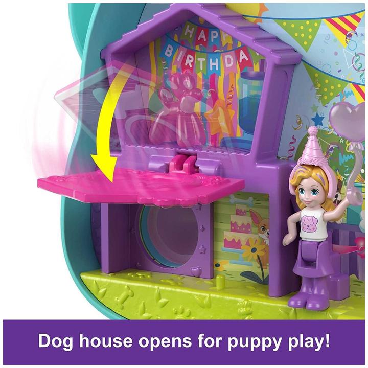 Actual product image Polly Pocket Doggy Birthday Bash Compact