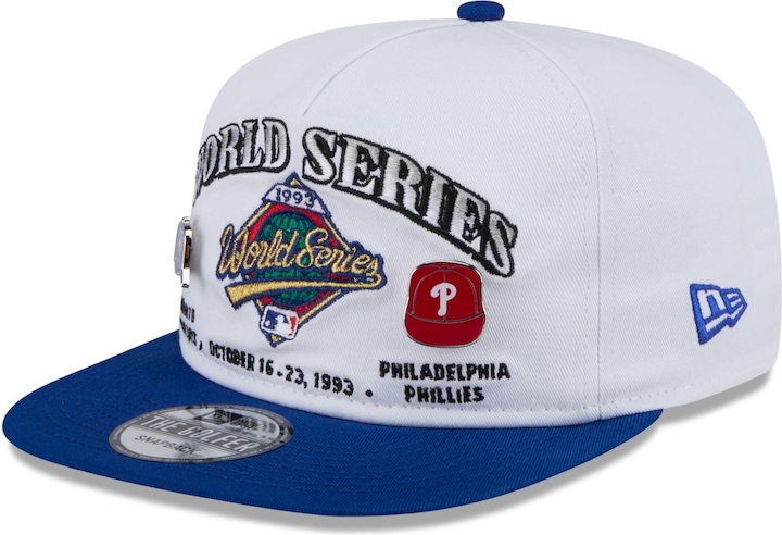 Actual product image New Era Golfer Cap World Series 1993 Pin Blue Jays Phillies (One size)