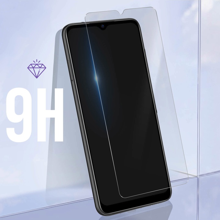 Actual product image Avizar 9H hardness glass display protection film (1 Piece, Doogee X98)