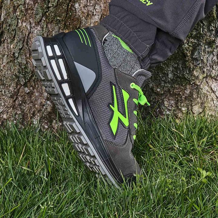 Image du produit Upower Chaussures Egon Gris Vert Bass Numéro (S1P, 42)