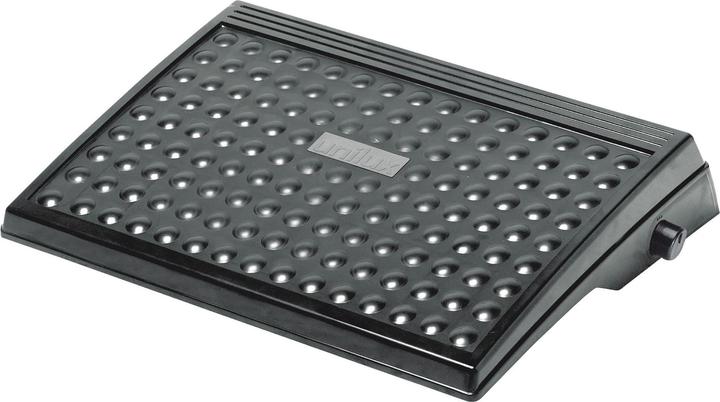 Actual product image Unilux Footrest BIO, height adjustable, color: black (45 x 35 x 32 cm)