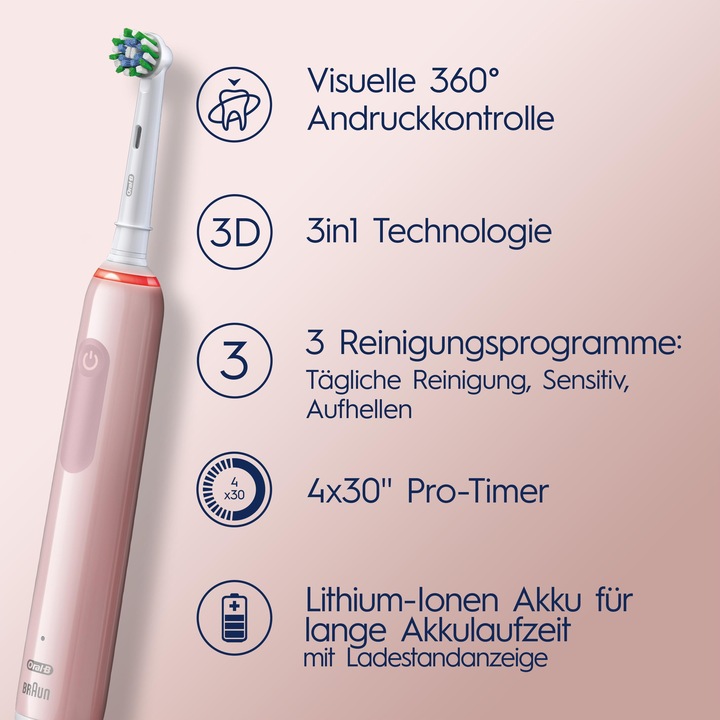 Actual product image Oral-B Pro Series 3 (Oscillating toothbrush)