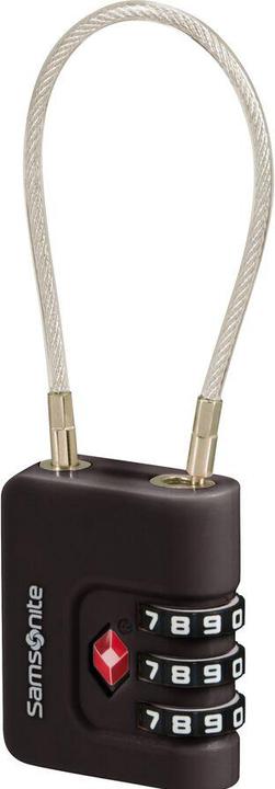 Actual product image Samsonite TA REVOLUTION, Lock, BLACK (Locks & Trailers)