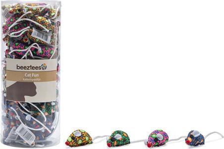 Beeztees Bz Textilmaus Jolly Sort Tonne (Spielmaus Katze)