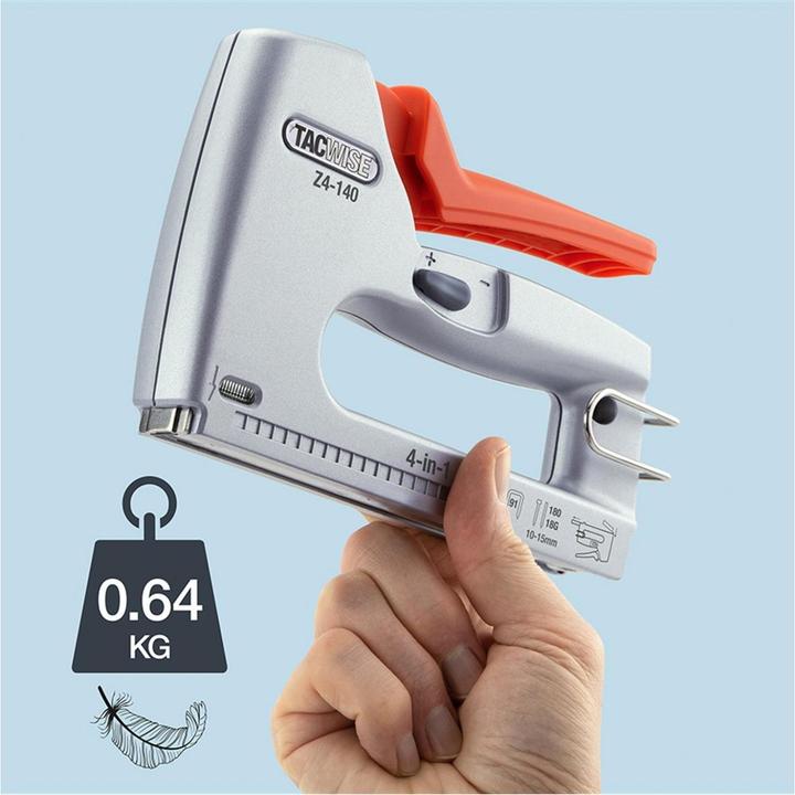 Actual product image Tacwise Z4-140 Heavy-duty 4-in-1 Staple / Nail Gun