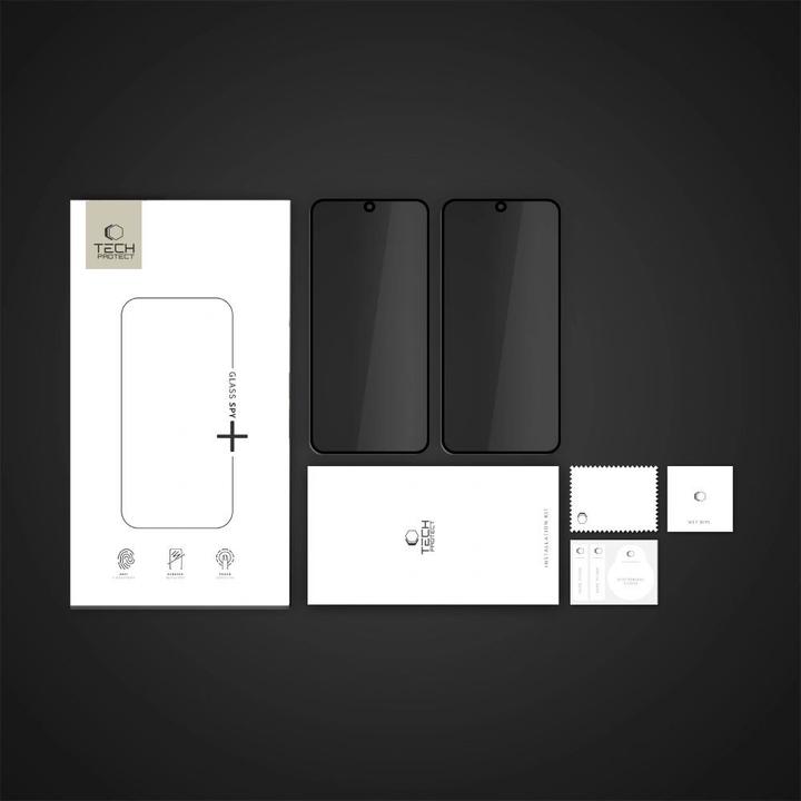 Immagine prodotto Spigen Tech-Protect Glass Spy+ 2er-Pack Sichtschutzglas für Samsung Galaxy S25 Edge (2 Pezzo/i, Samsung Galaxy S25 Edge)