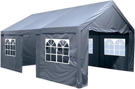 Perel Marquee - 4x6 m, anthracite (600 cm, 400 cm)