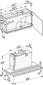 Immagine prodotto Miele DAS 4930 (Cappuccio a schermo piatto)