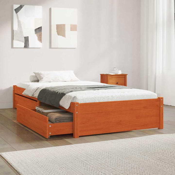 Produktbild vidaXL Einzelbettgestell (90 x 190 cm)