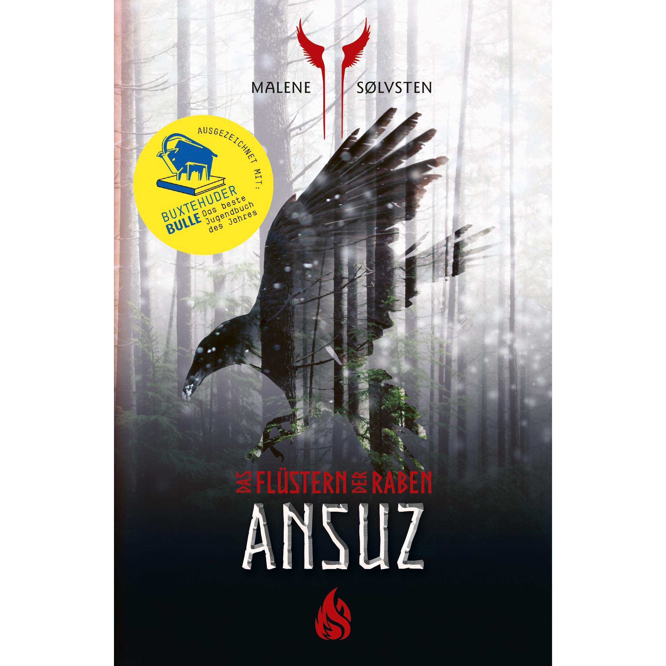 Ansuz - Das Flüstern der Raben (1), Kinderbücher von Malene Sølvsten, Justus Carl, Franziska Hüther, Malene Slvsten