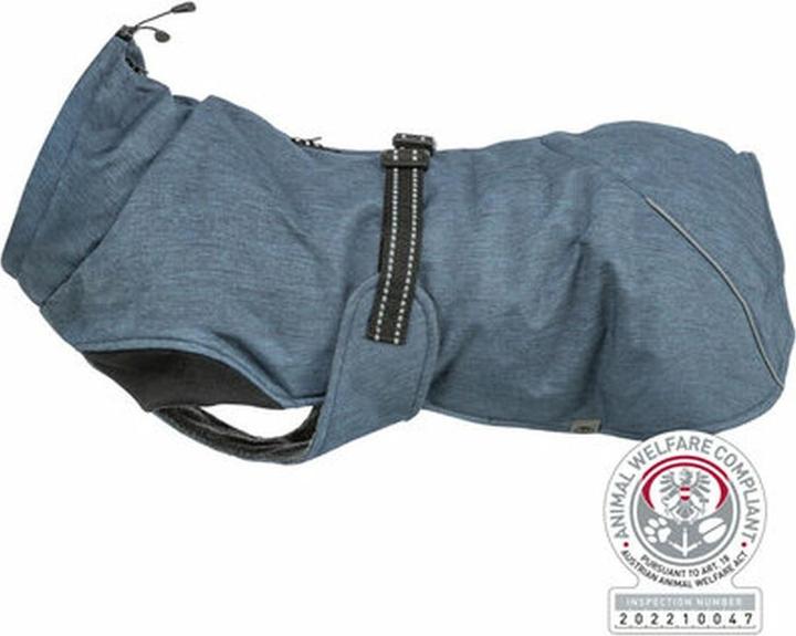 Actual product image Trixie Riom winter coat, M: 45 cm, dark blue (M)