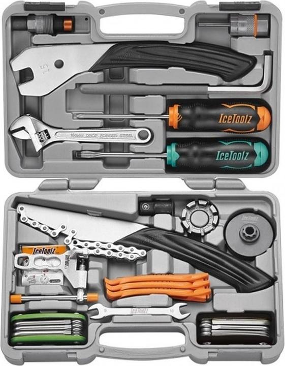 Icetoolz Tool, Ultimate, tool set grey, 29-piece, 82A8